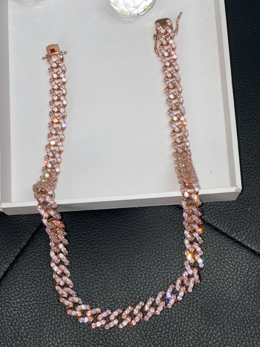 Rose gold necklace